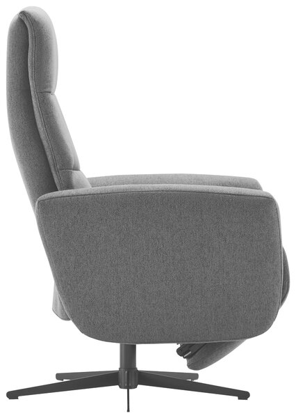 RELAXAČNÉ KRESLO, textil, tmavosivá Livetastic - Online Only obývacie izby, Online Only