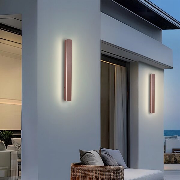 Brilagi - LED vonkajšie nástenné svietidlo LINEAR LED/12W/230V 3000K IP65 50 cm hnedé CRI 90