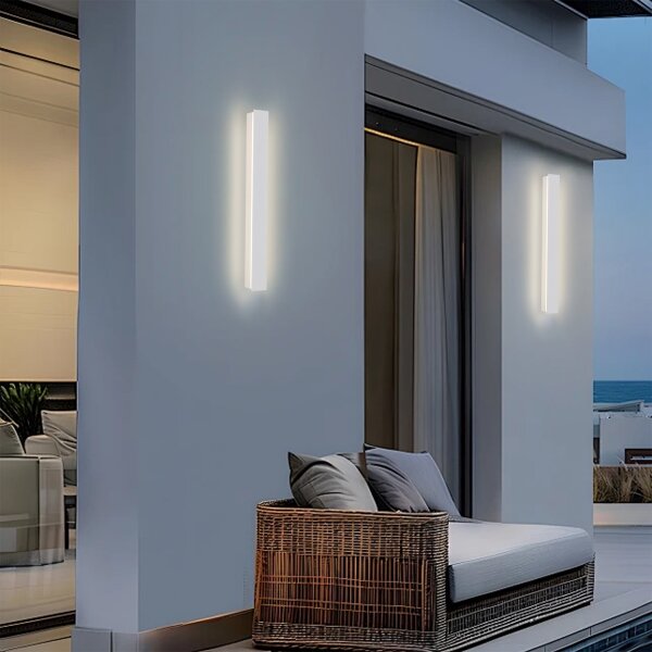 Brilagi - Vonkajšie nástenné LED svietidlo LINEAR LED/12W/230V 3000K IP65 50 cm biela CRI 90