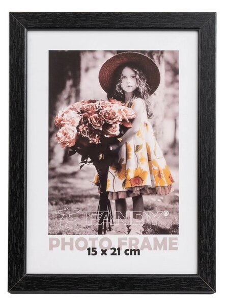 FANDY Drevený rámček Style 15x21 4 čierny
