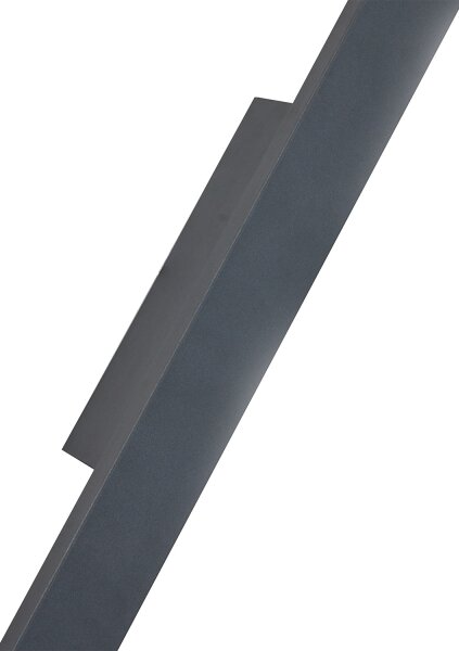 Brilagi - LED vonkajšie nástenné svietidlo LUNA LED/30W/230V 3000K IP65 150 cm antracit CRI 90