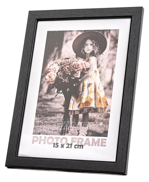 FANDY Drevený rámček Style 15x21 4 čierny