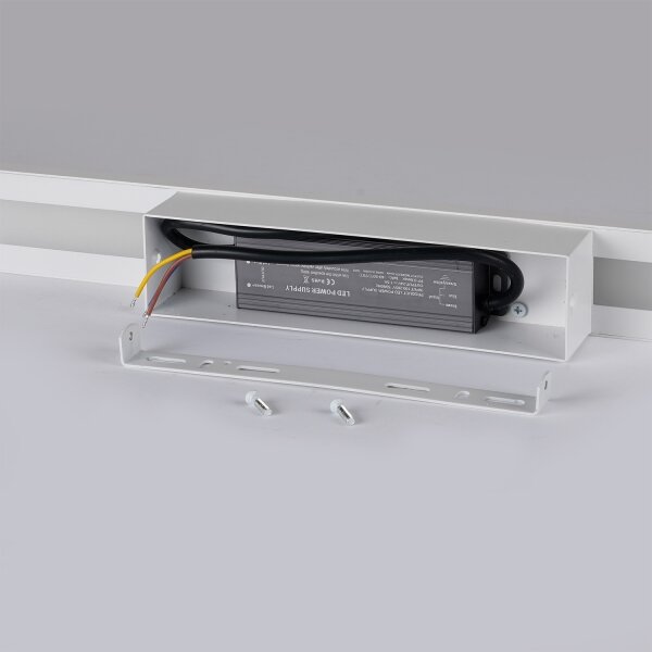 Brilagi - Vonkajšie nástenné svietidlo LUNA LED/30W/230V 3000K IP65 150 cm biele CRI 90