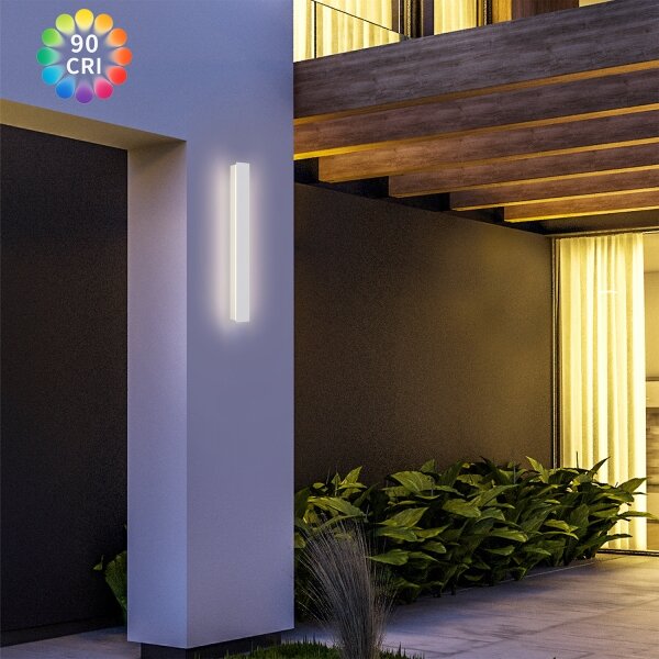 Brilagi - Vonkajšie nástenné LED svietidlo LINEAR LED/12W/230V 3000K IP65 50 cm biela CRI 90