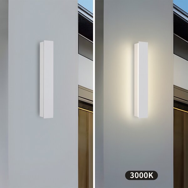 Brilagi - LED Vonkajšie nástenné svietidlo LINEAR LED/8W/230V 3000K IP65 30 cm biela CRI 90