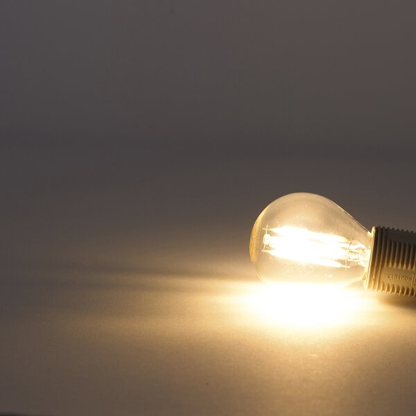 Sada 5 LED žiaroviek E14 Filament P45 4W 470 lm 2700K