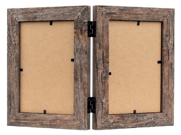 FANDY Fotorámček Narvik 10x15/2 3 hnedý