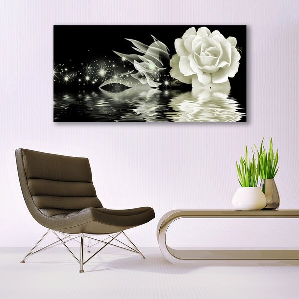 Obraz na plátne Ruže kvet 125x50 cm