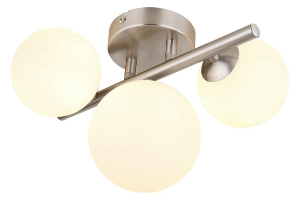 STROPNÉ LED SVIETIDLO, 28,5/23,5/20,5 cm Globo - Online Only bytové doplnky, Online Only