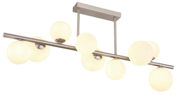 STROPNÉ LED SVIETIDLO, 87/28/37 cm Globo - Online Only bytové doplnky, Online Only