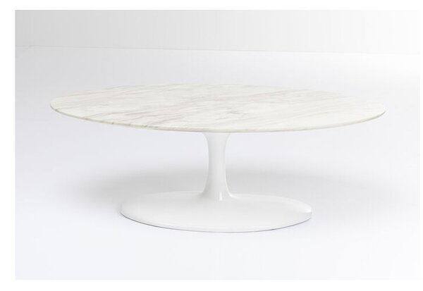 Solo konferenčný stolík biely mramor 120x60 cm