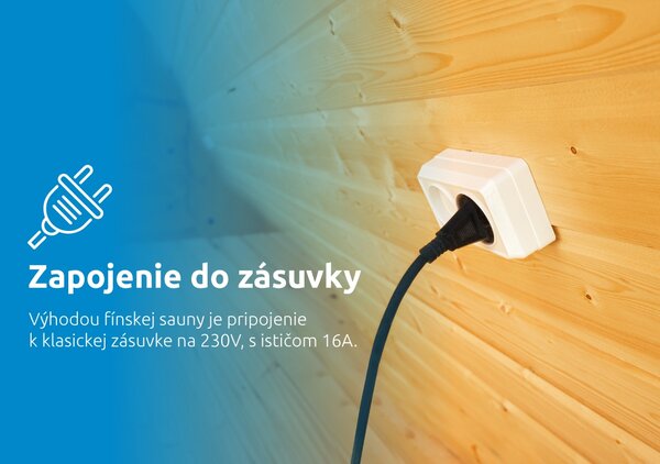 Marimex | Fínska sauna Marimex KOTI M + saunové kachle (FSC) | 11100107