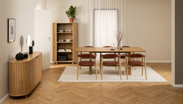 JEDÁLENSKÝ STÔL, farba duba, 210/100/75 cm P & B - Online Only jedálne, Online Only