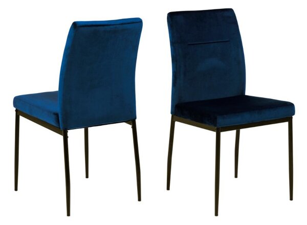Jedálenská stolička Demi tmavo-modrá