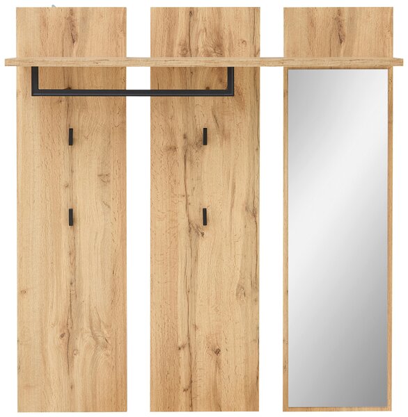 VEŠIAKOVÝ PANEL, farba duba, 120/130/30 cm Xora - Vešiakové steny, Online Only
