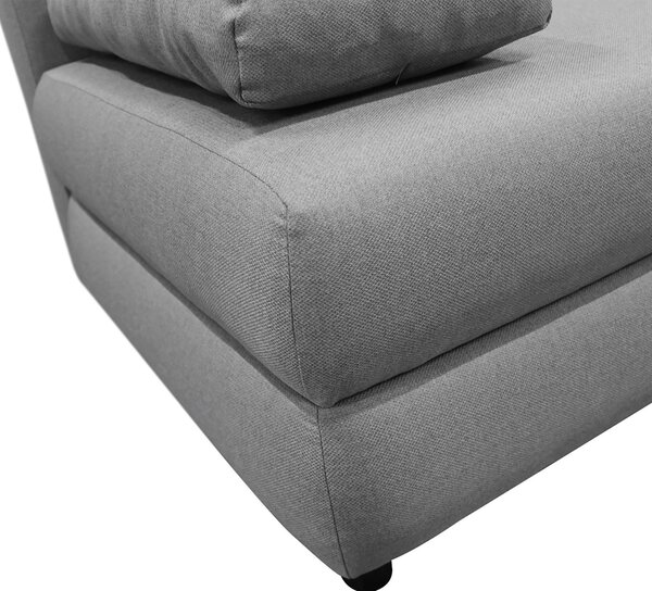 ROZKLADACIA POHOVKA, textil, sivá P & B - Sedačky, Online Only