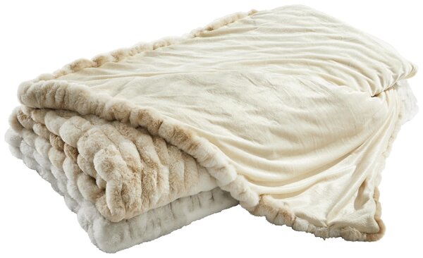 KOŽUŠINOVÁ DEKA, polyester, 150/200 cm Novel - Textil do domácnosti