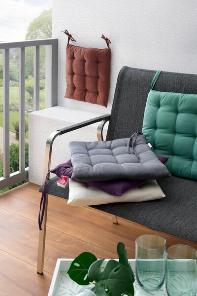 PODUŠKA NA SEDENIE, 40/40 cm Boxxx - Textil do domácnosti
