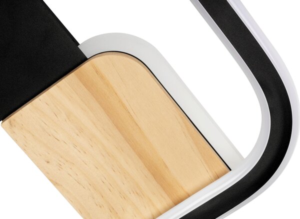 STROPNÉ LED SVIETIDLO, 30/30/6 cm Novel - Interiérové svietidlá