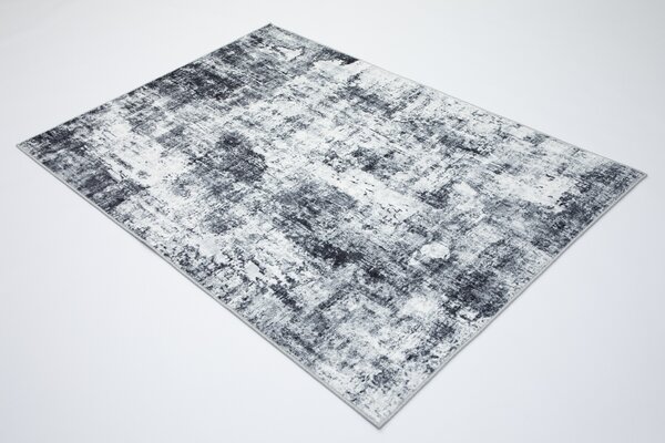 TA Koberec 250421A-1 BARI PRINT Sivý Obdĺžnikový Rozmer: 80x150 cm
