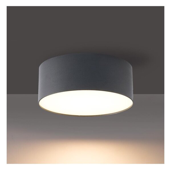 Brilagi - LED kúpeľňové stropné svietidlo FORIS LED/14W/230V priemer 12 cm antracit IP44