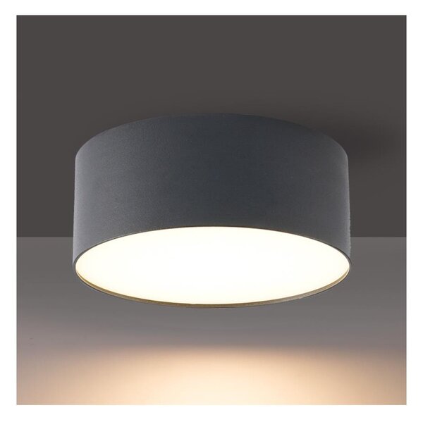 Brilagi - LED kúpeľňové stropné svietidlo FORIS LED/20W/230V pr. 15 cm antracit IP44