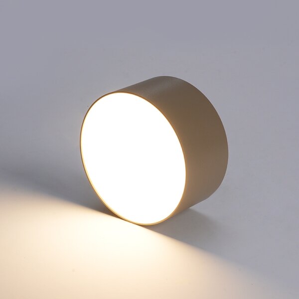 Brilagi - LED kúpeľňové stropné svietidlo FORIS LED/20W/230V pr. 15 cm béžové IP44