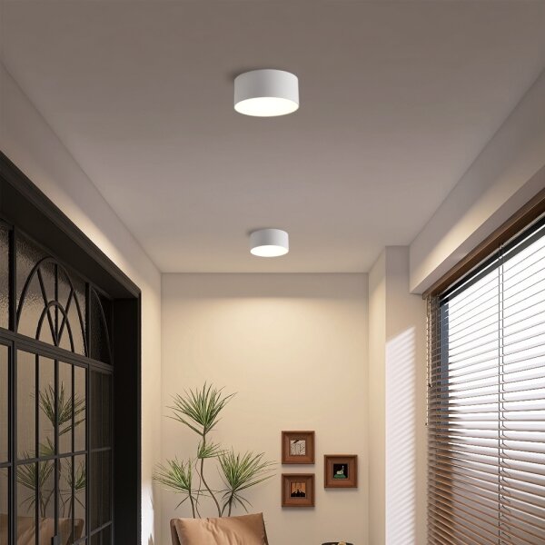 Brilagi - LED kúpeľné stropné svietidlo FORIS LED/14W/230V priemer 12 cm biele IP44
