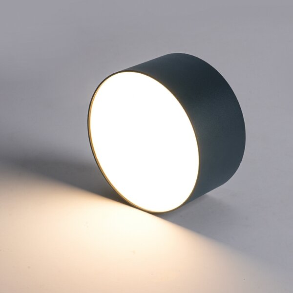 Brilagi - LED kúpeľňové stropné svietidlo FORIS LED/20W/230V pr. 15 cm antracit IP44
