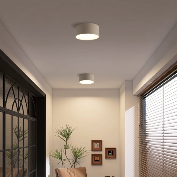 Brilagi - LED kúpeľňové stropné svietidlo FORIS LED/20W/230V pr. 15 cm béžové IP44