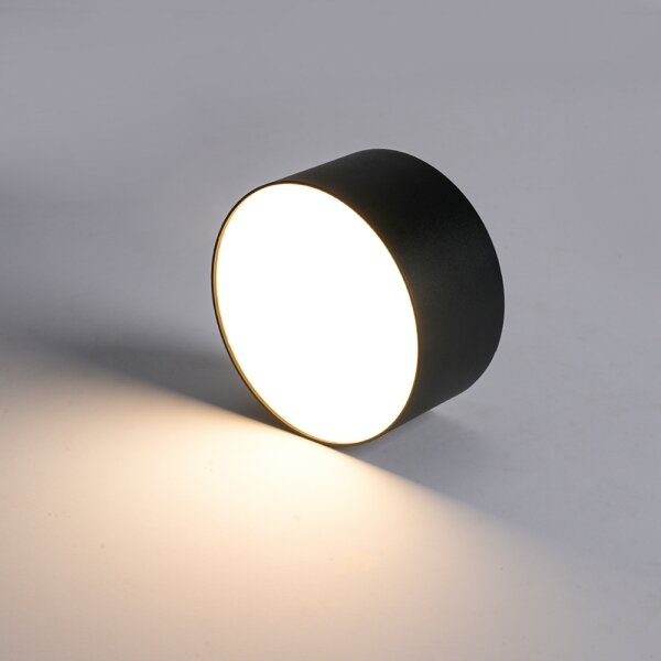 Brilagi - LED kúpeľňové stropné svietidlo FORIS LED/14W/230V priemer 12 cm čierne IP44