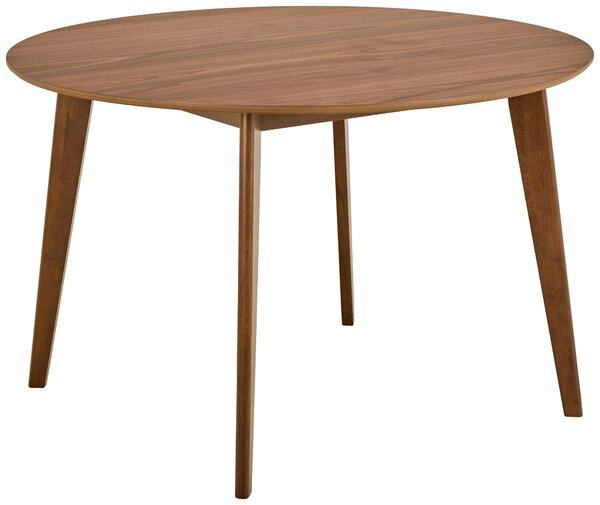 JEDÁLENSKÝ STÔL, orech, kaučukové drevo, farba vlašského orecha, 105/76 cm MID.YOU - Stoly, Online Only