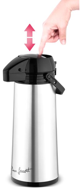 Termoska s pumpičkou 1 9 l LAMART PIST LT4037
