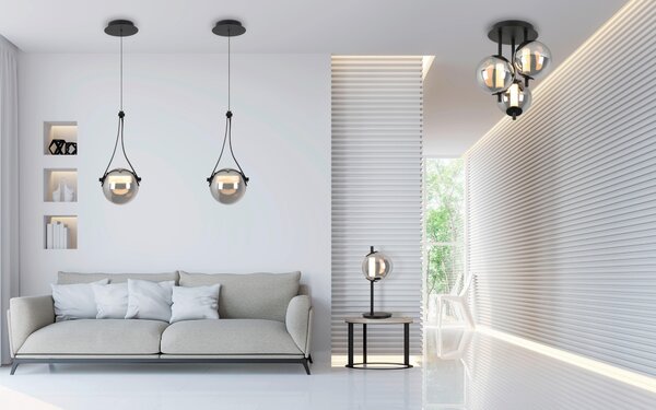 STROPNÉ LED SVIETIDLO, 45/49 cm Dieter Knoll - Interiérové svietidlá
