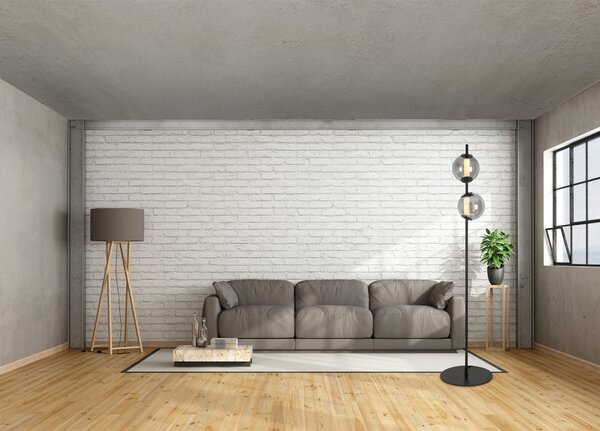 STOJACIA LED LAMPA, 34/168 cm Dieter Knoll - Interiérové svietidlá