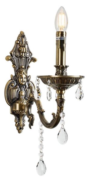 Brilagi - Nástenná lampa CLASSIC 1xE14/60W/230V mosadz