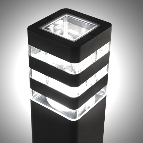 Vonkajšia lampa SANTA 1xE27/60W/230V IP54 50 cm antracit