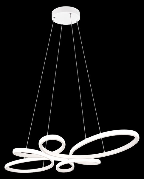 Trio T345619131 LED závesné stropné svietidlo FLY | 32W integrovaný LED zdroj | 3900lm | 4000K
