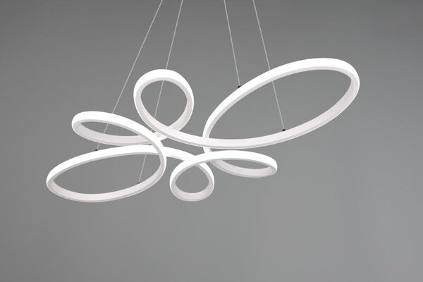Trio T345619131 LED závesné stropné svietidlo FLY | 32W integrovaný LED zdroj | 3900lm | 4000K