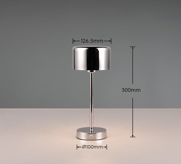 Trio Reality TR59151106 LED stolné svietidlo JEFF | 1,5W integrovaný LED zdroj | 120lm | 3000K