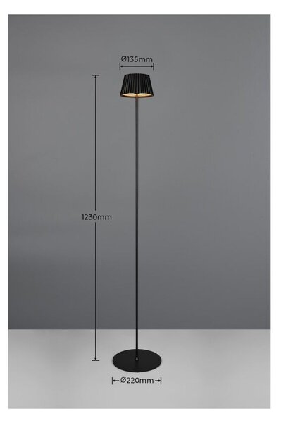 Trio Reality TR47706132 LED stojacia lampa SUAREZ | 1,5W integrovaný LED zdroj | 200lm | 3000K