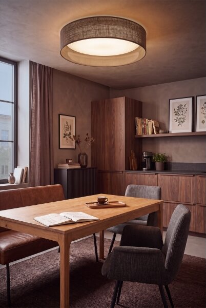 Brilagi - LED stropné svietidlo VELVET SIMPLE LED/24W/230V 3000K priemer 45 cm hnedá