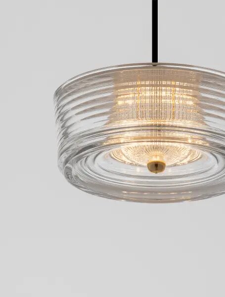 LED platinum zlatý dizajnový luster Keros 211