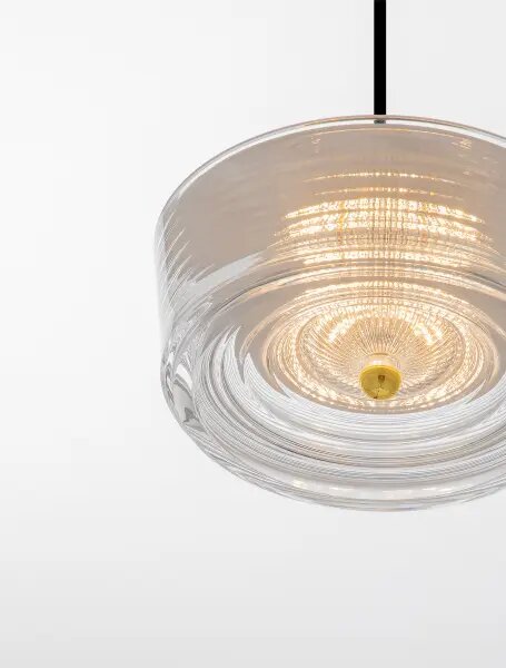 LED platinum zlatý dizajnový luster Keros 211