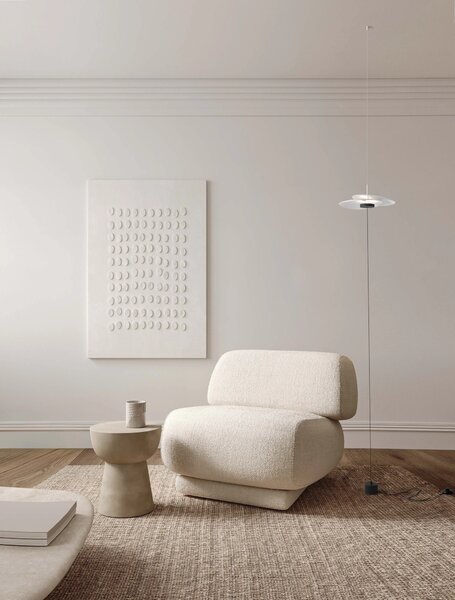 LED stmievateľná biela stojaca lampa Olea 340