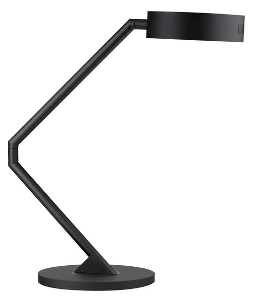 LED stmievateľná čierna stolná lampa Afi