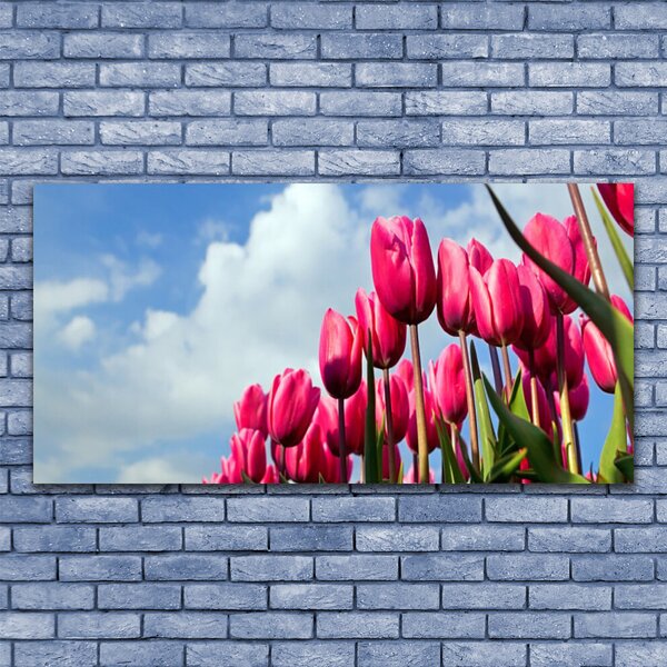 Obraz na plátne Tulipán 140x70 cm