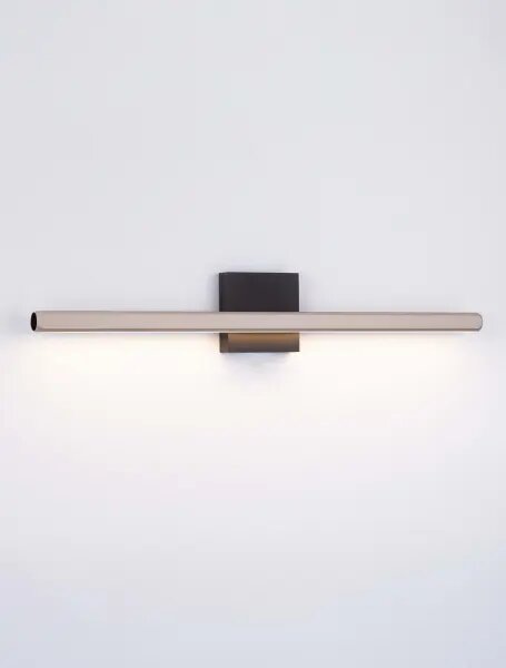 LED zlaté beige & čierna nástenné svietidlo Lios