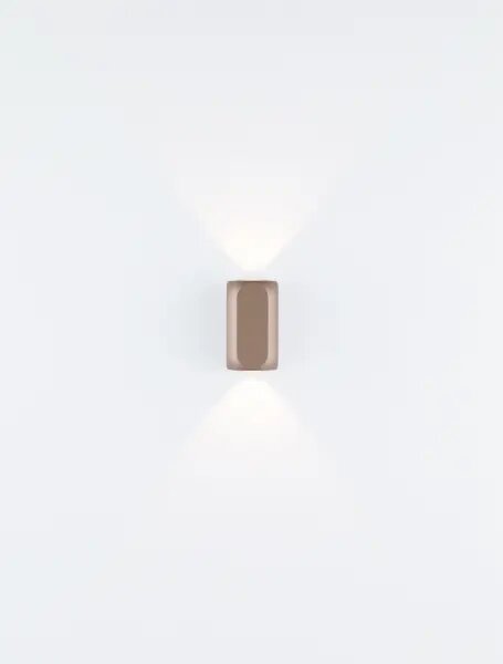 LED champaign zlaté svietidlo na stenu Elli