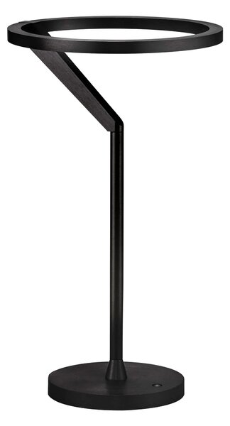 LED stmievateľná čierna stolná lampa Tilia 2